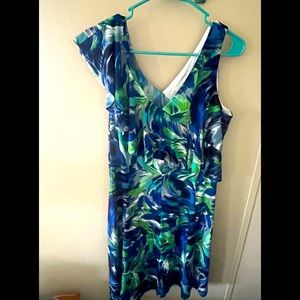 Womens London Times Size 12 Tropical Dress